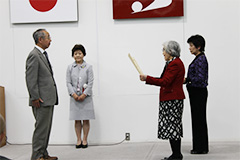 写真：令和元年度(公社)青少年育成秋田県民会議会長表彰受賞者