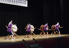 写真：子ども伝承芸能発表会